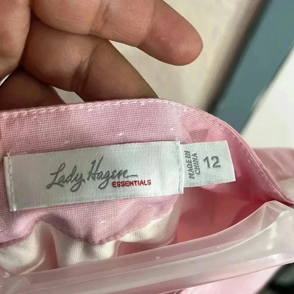 Lady Hagen essential Oxford dot golf skort - Picture 6 of 6